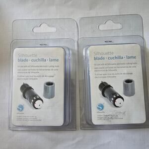 Silhouette SILH-BLADE-3-3T Cameo Blade NEW  Set of TWO (2) Vinyl Cardstock